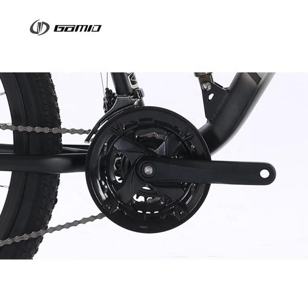 Disc Brake and SHIMANO TZ500-7 Freewheel Bicicletas GOMID Soft Tail Mountainbike Four Link Bisiklet Full Suspension Bike
