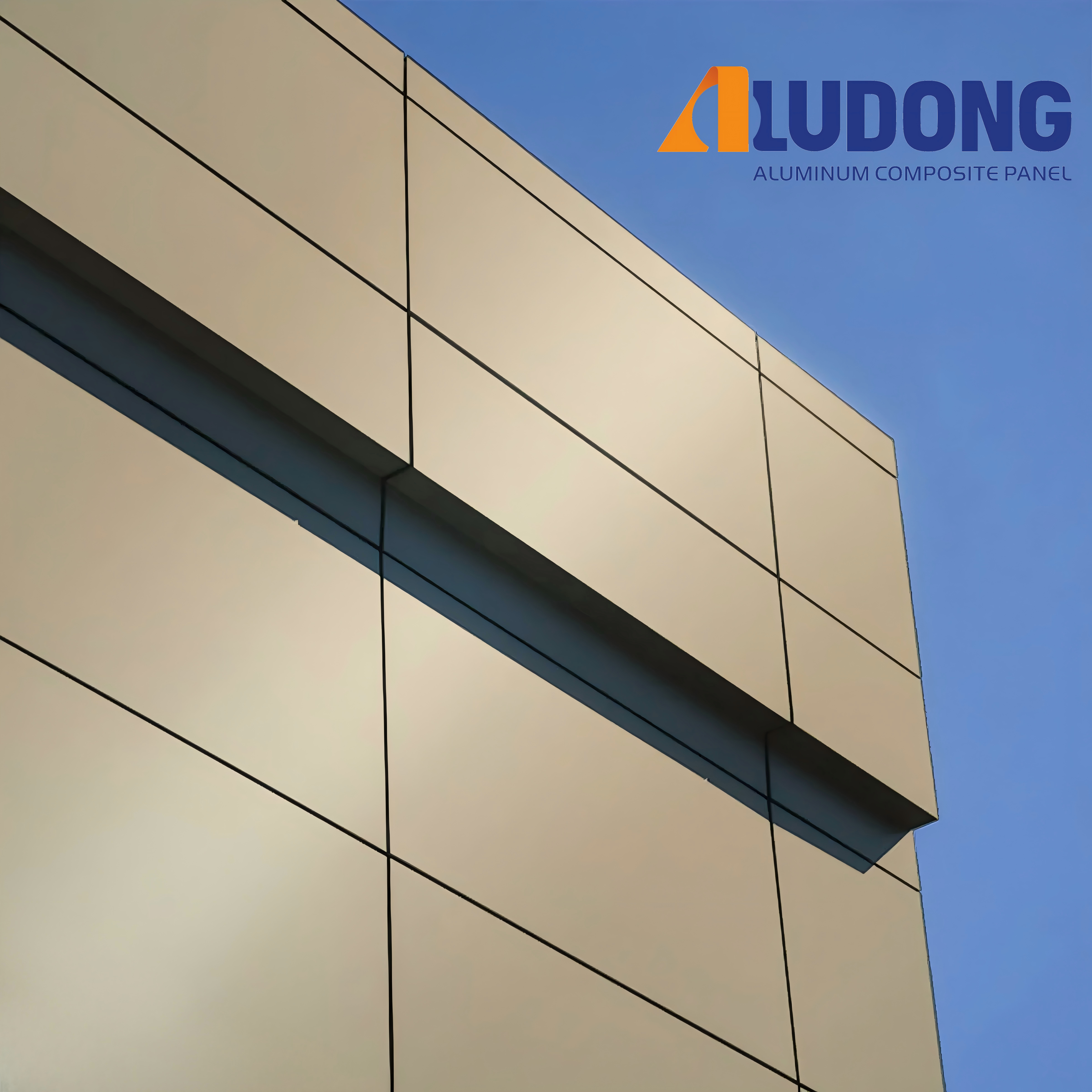 FR A2 Class PVDF Coated Fireproof ALUDONG Aluminum Composite Panel 4mm Thickness