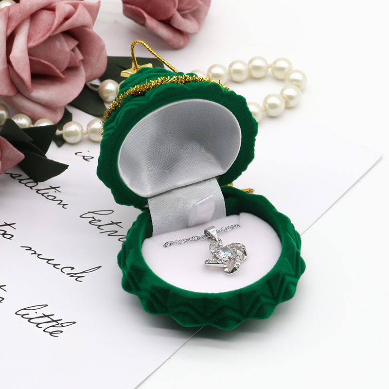 Children'S Gifts Velvet Ring Box Premium Christmas Jewelry Boxes