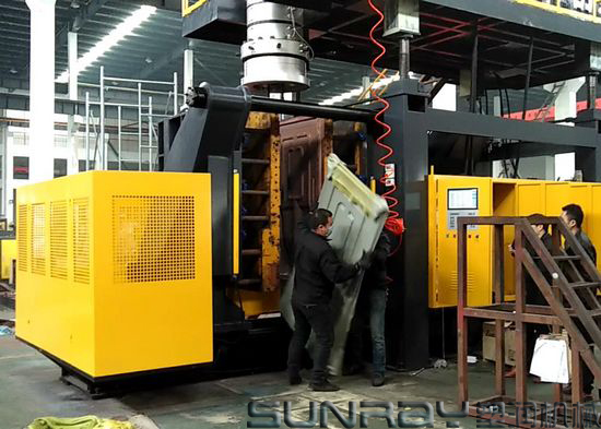 Barricade Water Filled Road Fence Making Machine 12 BPH Capacity SRB120Z