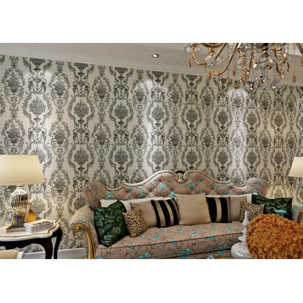 Черный/белый ретро винтажный азиатский воодушевленный Валльковеринг обоев 3Д/пря