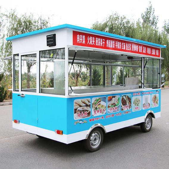Affordable Bus Dining Kitchen with 220V Power Supply dining car
