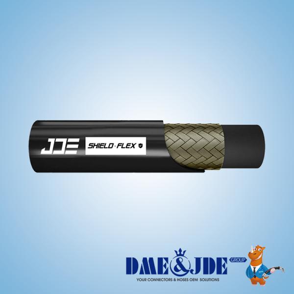 BS EN 1762 LPG Hoses 1W Wire Braided Fluid Hose Synthetic Rubber 3/8''-2''