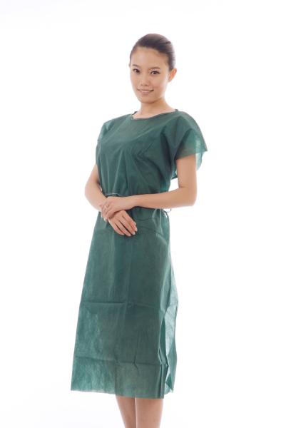 Respirável nenhum vestido paciente não tecido descartável da luva para o uso médico
