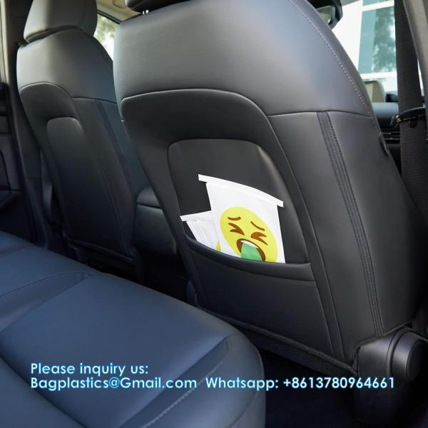 Airplane Vomit Barf Bags - Disposable Air Sickness Bags Vomit Bags For Car, Uber, Travel