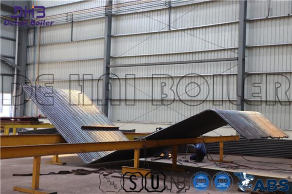 Water Tube Boiler Membrane Panel Wall Capacity 100MW Or 150t / H ASME Certificate