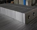 Professional Cable Weight Stack Pure Steel Material For Commercial Clubs