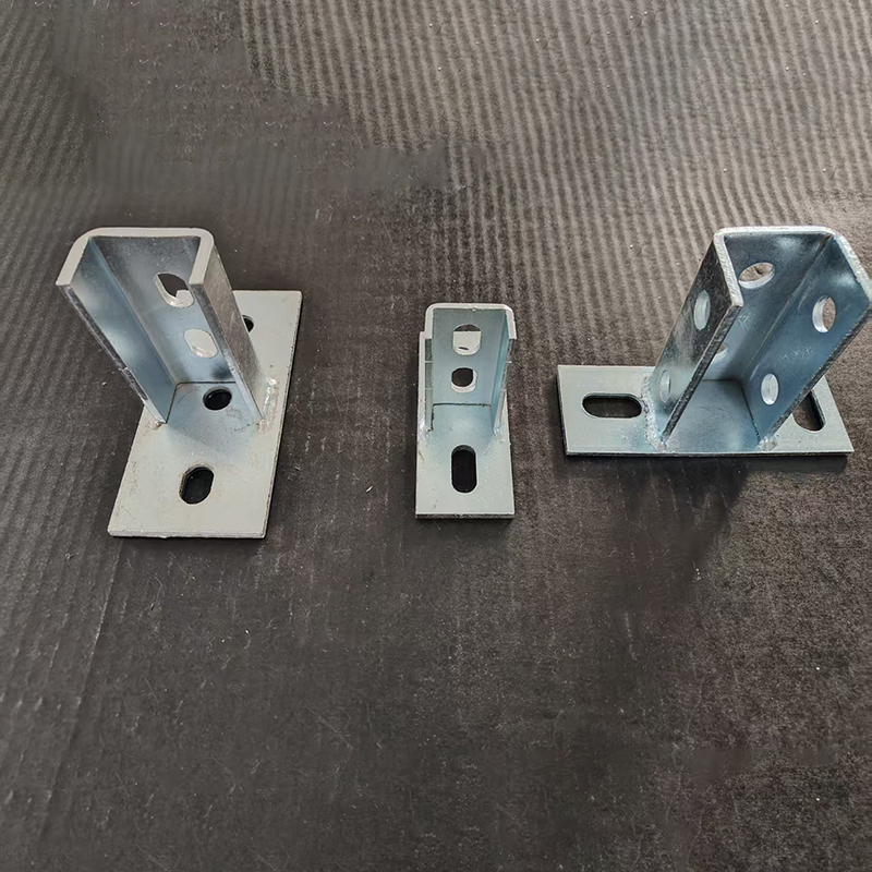 Galvanized C Channel Unistrut Channel Base Plate For Solar Support OEM
