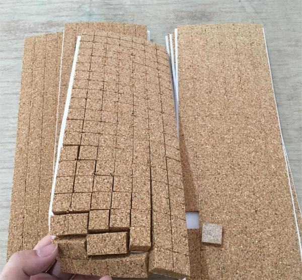 Easy To Self Adhesive Cork Pads for Glass Divider 1/8 Inch Thickness
