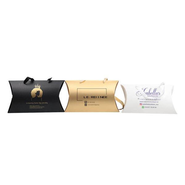 Rigid Gift Wig Packaging Box Custom Luxury Hair Extension Packaging