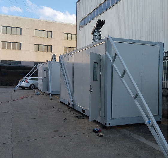 20m cell on wheels COWS custmized height max load 600kg