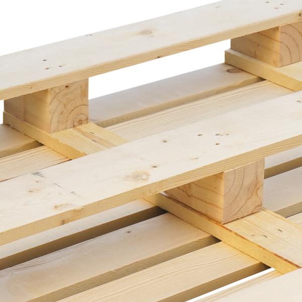 Insulation 4 Way Entry Wooden Pallets Epal Heat Treated Pallets For Export