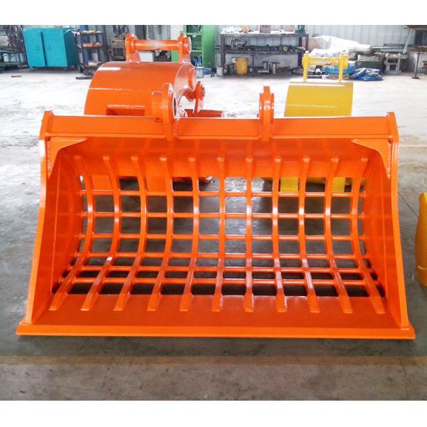 320 ZX330 Excavator Seive Bucket , OEM ODM Durable Skeleton Bucket