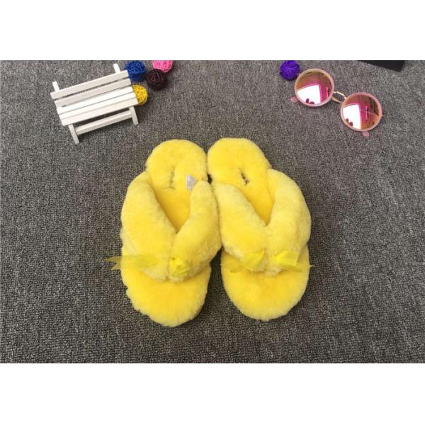 Тапочки 100% тапочек овчины оптовой продажи цветов тапочек шерстей овец различным горячим выровнянные мехом