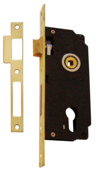 Adjustable Latch Mortise Door Lock Zamak Single Mortice Lock