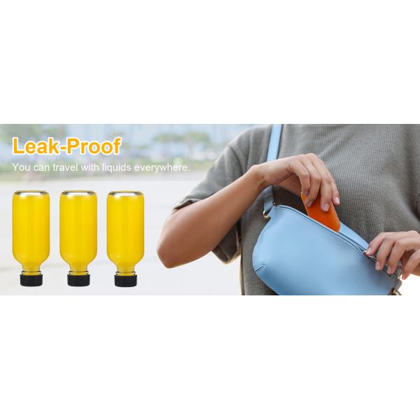 Small Clear Glass Bottles With Lids Boston Sample Bottles for Potion, Juice, Wellness, Ginger Shots, Whiskey, Liquids