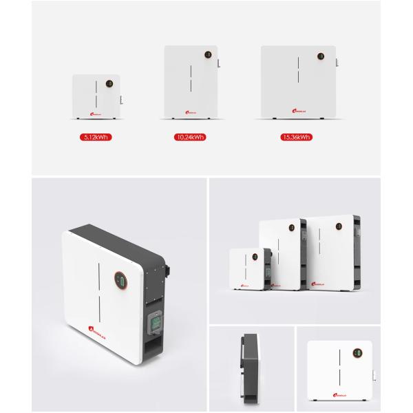 Amosolar Lifepo4 Batería 48V 51.2V 100Ah 200Ah 300Ah Baterías de litio Ciclo profundo