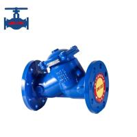 JGPV soupape hydraulique de contrôle de l'eau souple de fer Y filtrage pour le filtre de tuyauterie d'eau