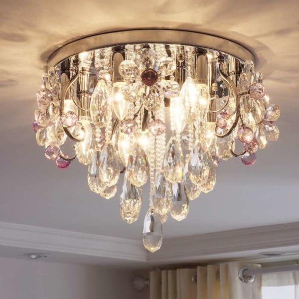 Contemporary crystal ceiling lights For Living room Bedroom Kitchen Fixtures (WH-CA-13)