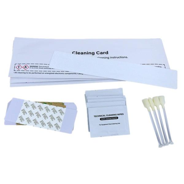 Kit de limpeza excelente para impressoras de cartões de identidade HDP8500 HDP6600 4 x esfregões e 10 x toalhas