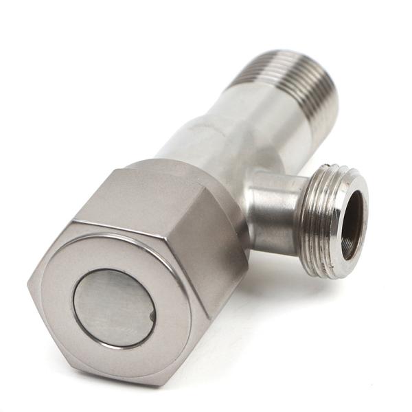 Modern SUS 304 Stainless Steel Water Heater Toilet Water Inlet Stop Valve with Copper Core