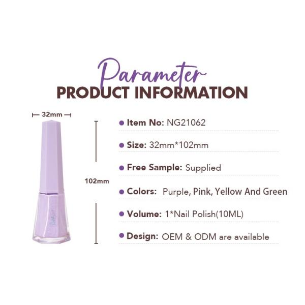 OEM ODM Children Water Base Nail Polish Sensitive Skin Friendly