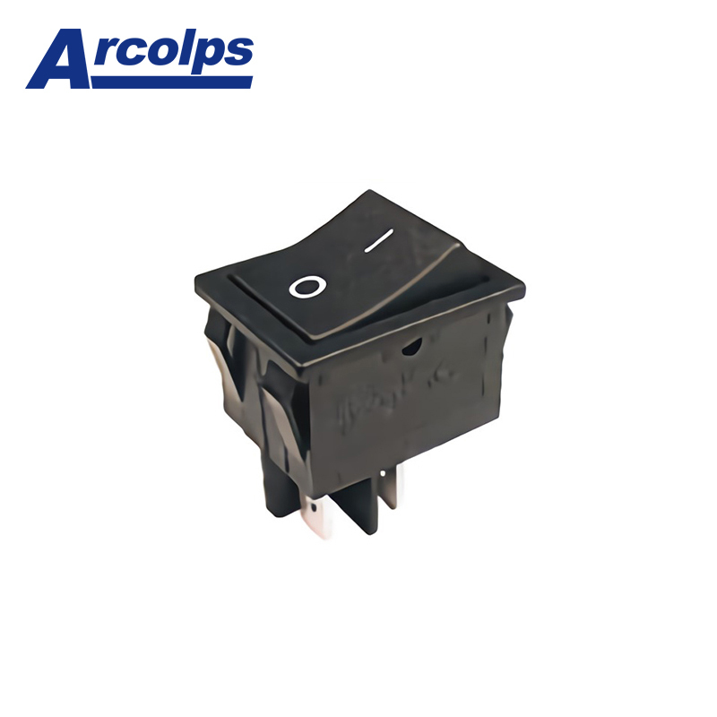 High Lifespan Square Plastic Miniature Rocker Switches Multi-Function Mini Boat-Type Switches Small Rocker Switch