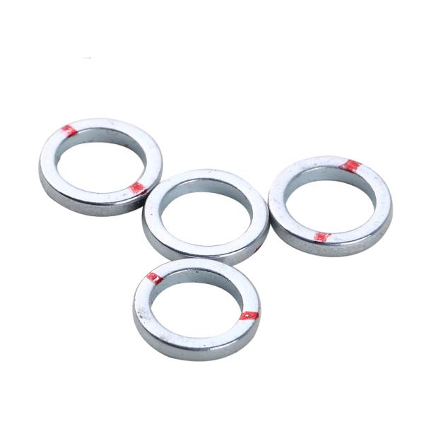 Imán axial azul del neodimio de NdFeB del galvanizado