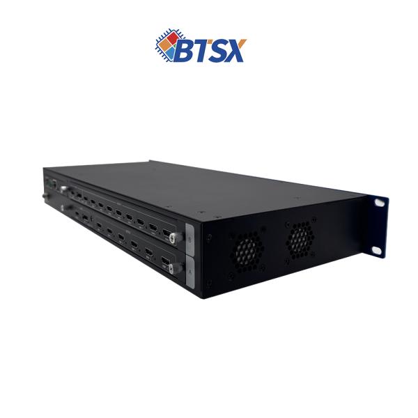 8K Video Wall Controller with 1920×1200P60 Output Wide Compatibility and Bezel Compensation