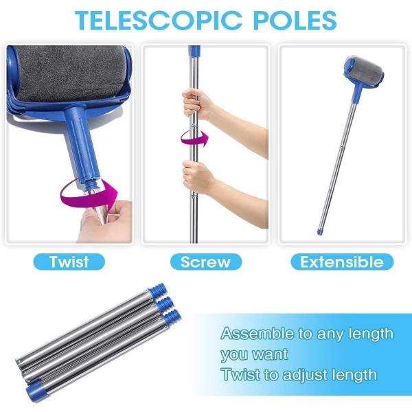 Экономическая 19*6*20cm Pro щетка печатания стены набора 9pcs ролика краски