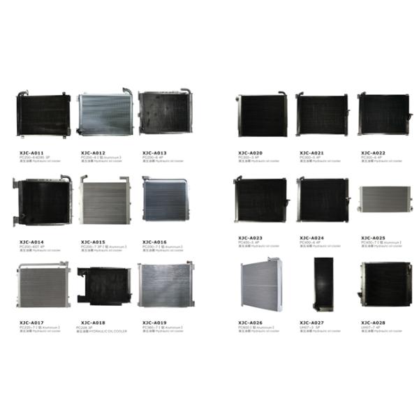 Маслянный охладитель PC40-7 тяжелого радиатора экскаватора оборудования алюминиевый