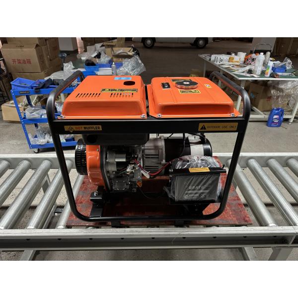 3000RPM/3600RPM 6KW Small Portable Diesel Generator Air Cooled Diesel Engine