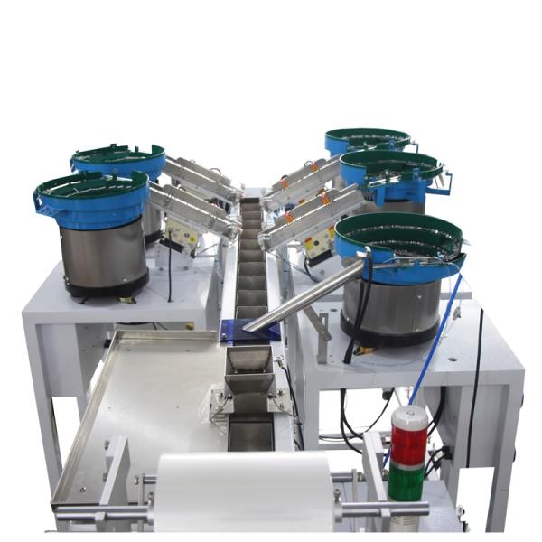 Automatic Manufacturers Packaging Bag Hardware Screw Nut Counting Sealing Film Packing Machine