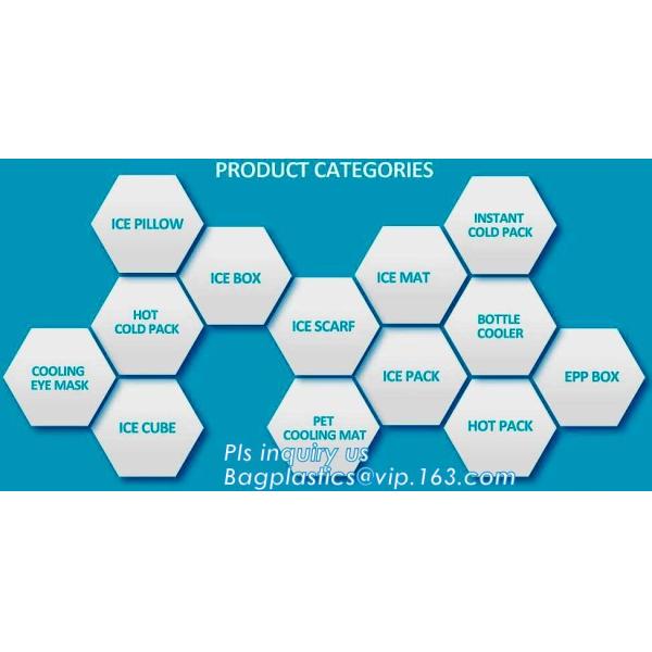 breastmilk lunch bag cooler plastic reusable ice pack, 250g gel water injection ice bag for fresh food, oem water inject