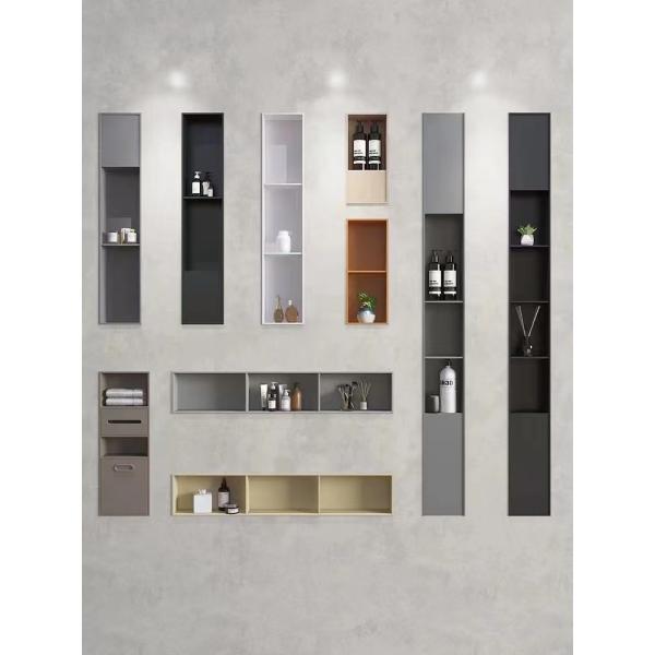 Toilet Tissue Wall Niche Insert Built-in Bathroom Cabinets for Anti-Rust Shower Niche