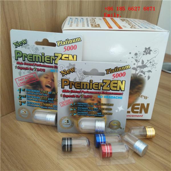 CMYK Color Blister Card Packaging For Male Sex Pills 12000 Pcs MOQ