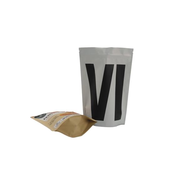 Durable  Mylar Bags Aluminum Foil Laminated Peanut Supplement Powder Packing