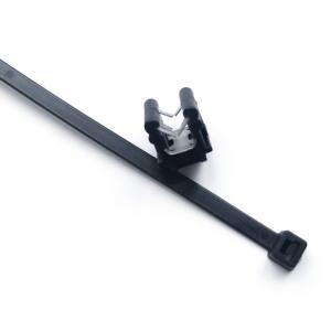 Ширина хомутов для кабелей 4.8mm металла организатора провода кабеля панели солнечных батарей края PV