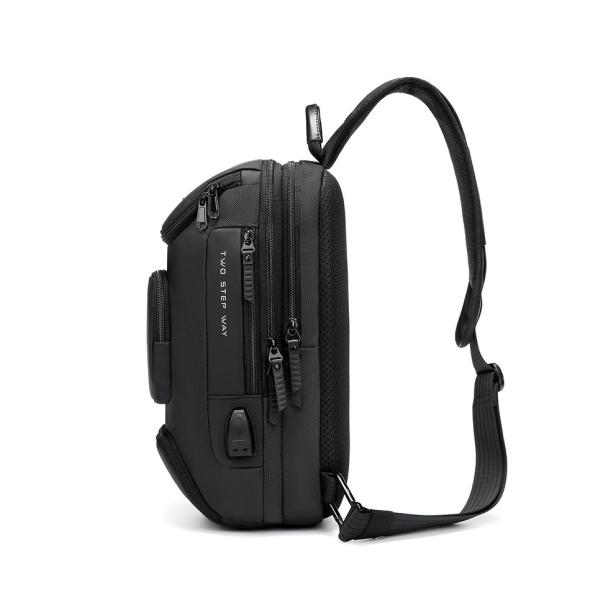 Фабрика оптовой заказ LOGO мода противоугон мужчины заказ водонепроницаемый плечо грудь кроссбоди рукав сумка для мужчин