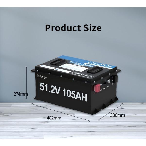 Reemplazo de batería Lifepo4 para vehículo eléctrico de 51,2 V 105 Ah, reemplazo de plomo ácido