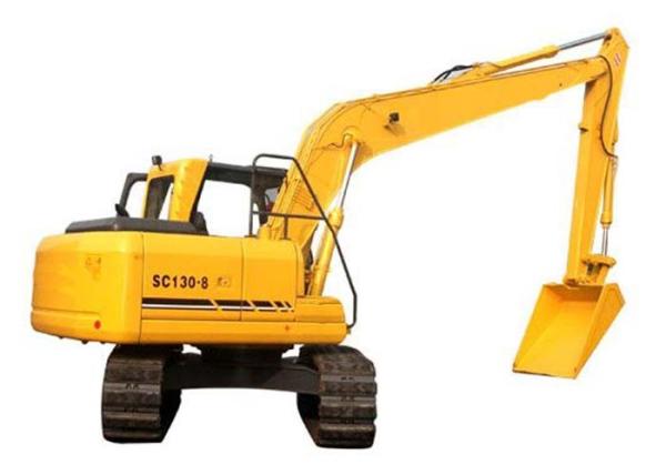 Hydraulic Heavy Equipment Excavator SC130.8 With Closed Cab 82KW Cummins Diesel Engine