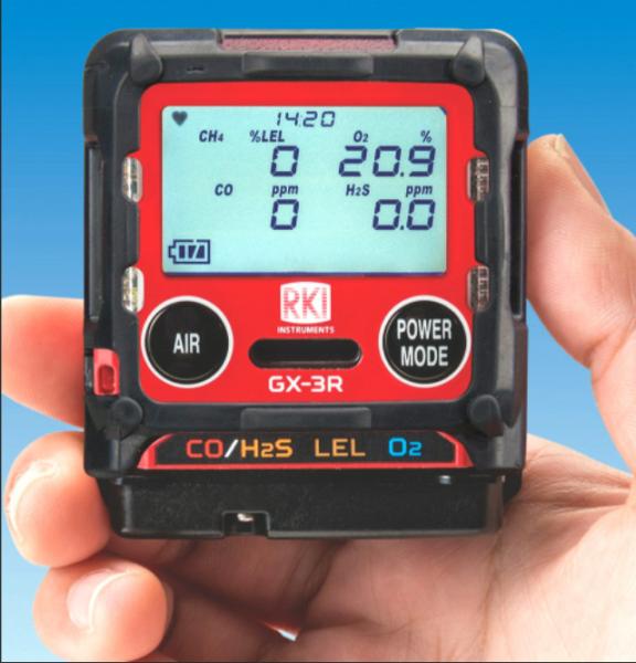 GX - o detector de gás 3R pessoal limitou o monitor do gás do espaço 4