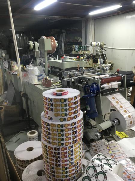 Automatic Label Rolls Die Cutting Machine Sticker Roll Die Cut Machinery China Supplier Label Stickers Die Cutting