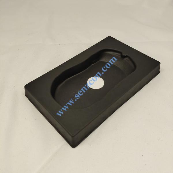 The black paper molding base for high-end mice is made by wet pressing of plant
