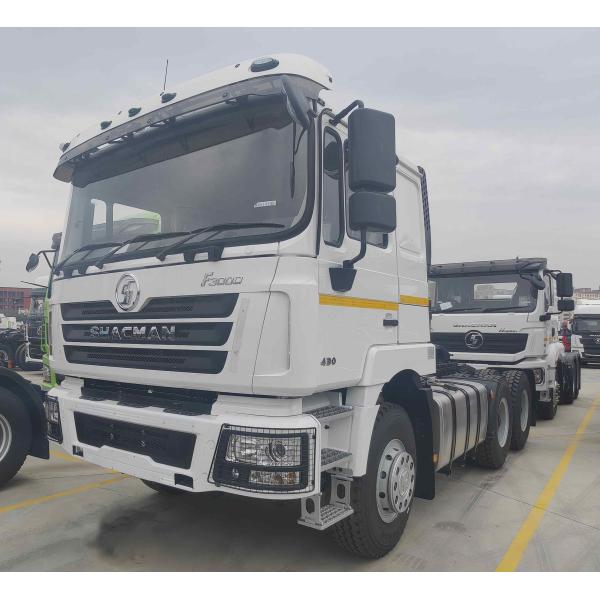 SHACMAN F3000 6X4 Tractor Truck with 400L Aluminum Fuel Tank 16T MAN Rear Axle and Extended Flat Roof Cab