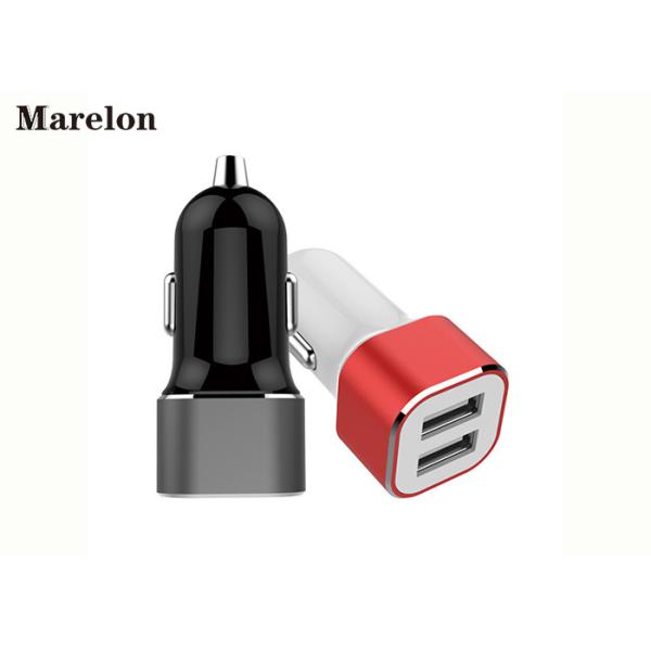 Fast Charging Bluetooth USB Charger / Dual Usb Port With Retractable Cable