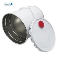 boîte de décoration de peinture de 0.28mm-0.43mm   Rond Tin Bucket Tightly Sealed