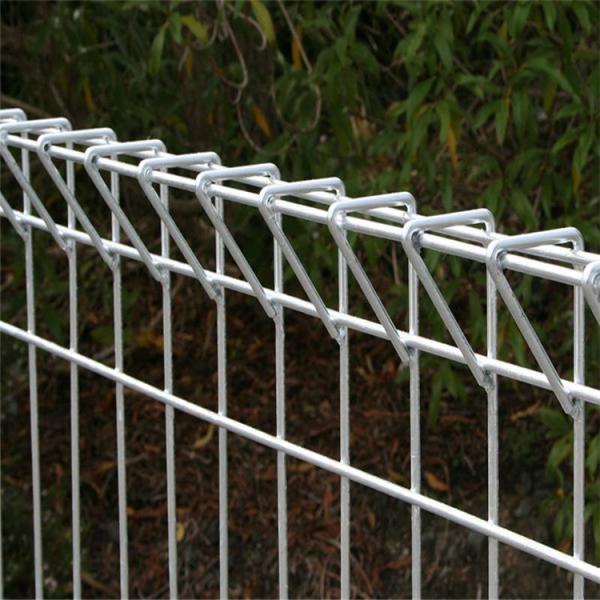 2.1m X 2.4m High Security Curved Metal Fence , Wire Mesh Brc Fencing