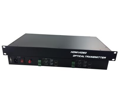 Full HD 4 Channel Uncompressed 1080P/60Hz HDMI with RS232 audio with SFP Modular to Fiber Optic Transmitter Receiver