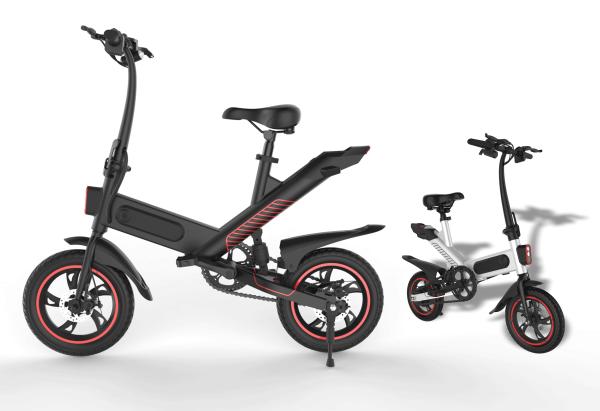 14 Inch Portable Folding Electric Bike Aluminum Alloy Frame For Adults